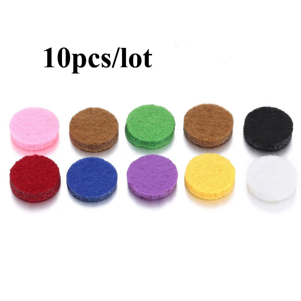 Aromatherapy Jewelry Car Perfume Diffuser Clip 30mm Flower Tree of Life Perfume Essential Oil Diffuser Locket Pendant Necklace