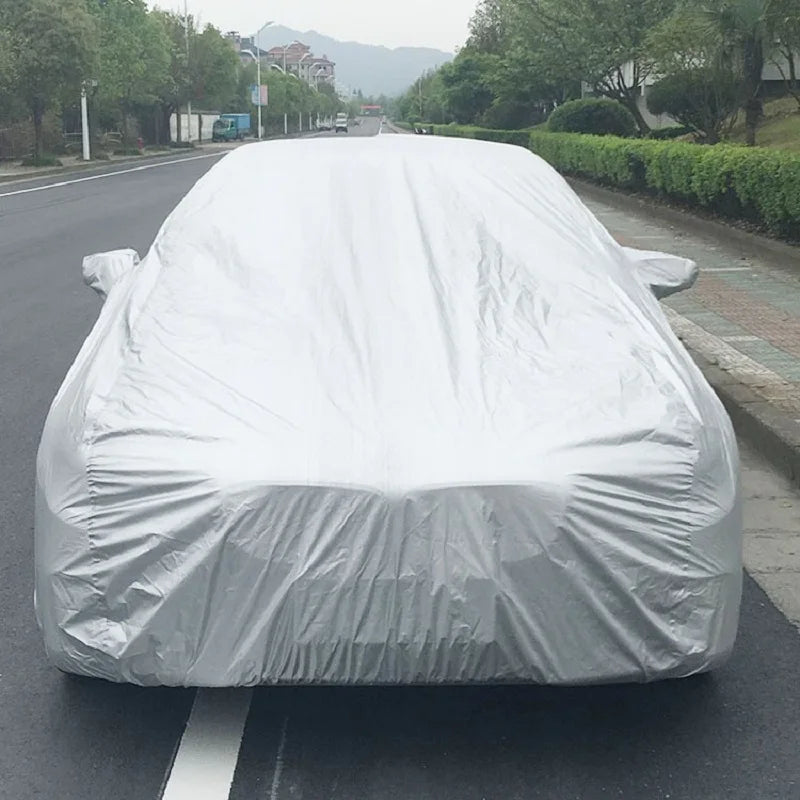 170T Car Cover SUV Large Waterproof Coat Sun UV Snow Dust Rain Resistant Protection Size YXL/YL/YM