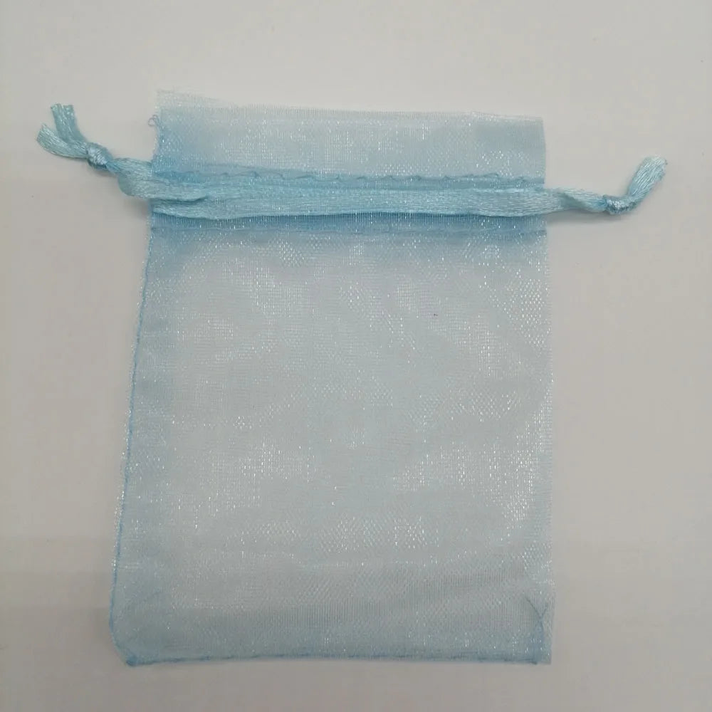 100pcs/Lot 5x7/7x9/10x15cm Organza Jewelry Bags Pouch Organza Drawstring Bag Jewelry Packaging for Jewelry Pouches Jewellery Bag