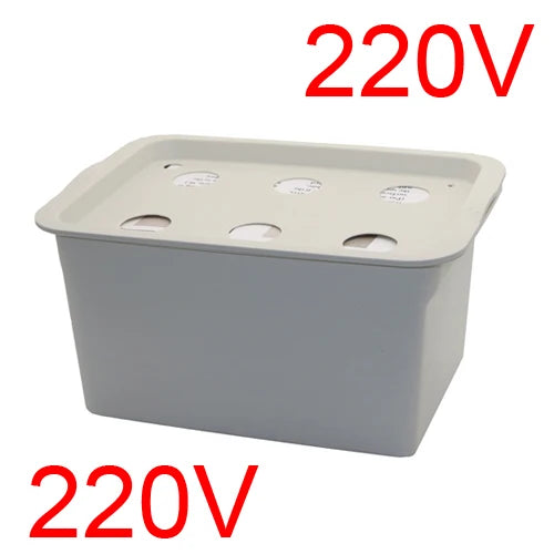220v/110v Plants Site Hydroponic Systems 6 Holes Nursery Pots Soilless Vegetables Cultivation Seedling Growing Box With Air Pump