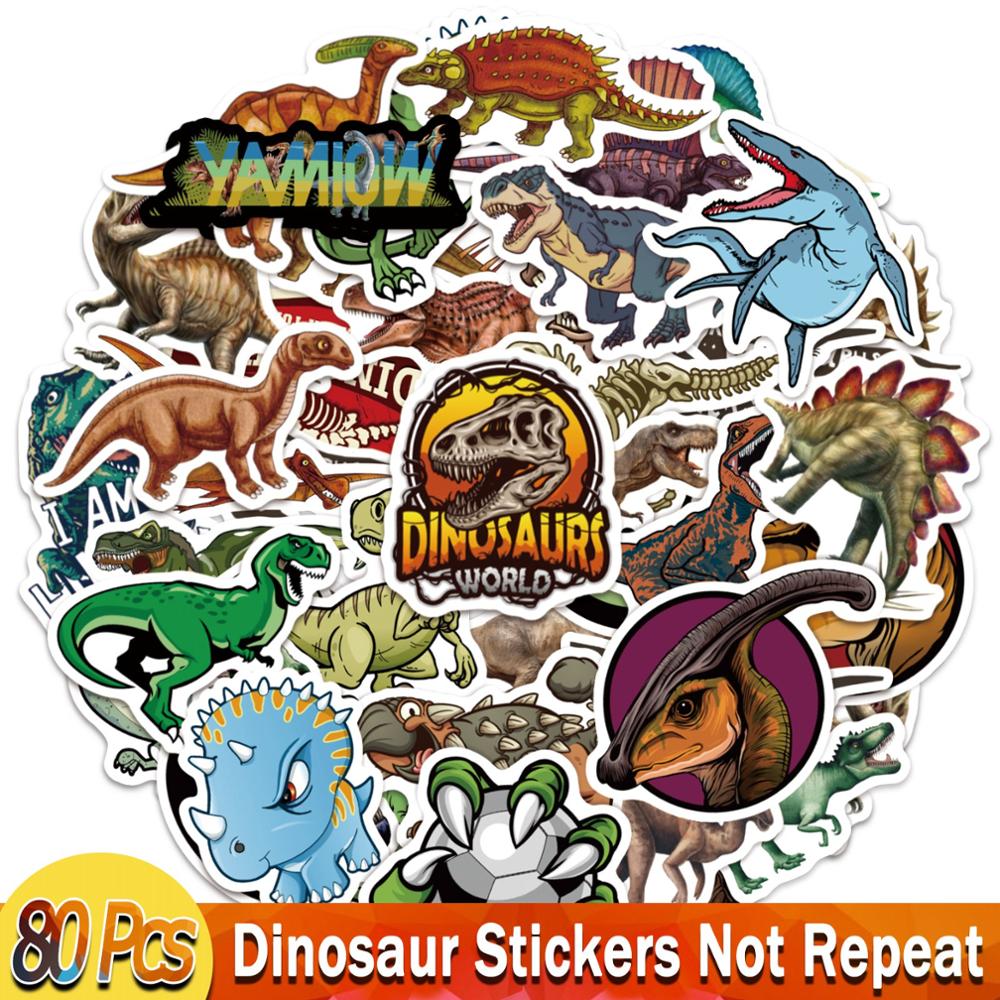 Anime Stickers for Unicorn Cartoon Animals Dogs Cats Graffiti Sticker on Skateboard Laptop Bike Car Guitar Phone Decals Pack