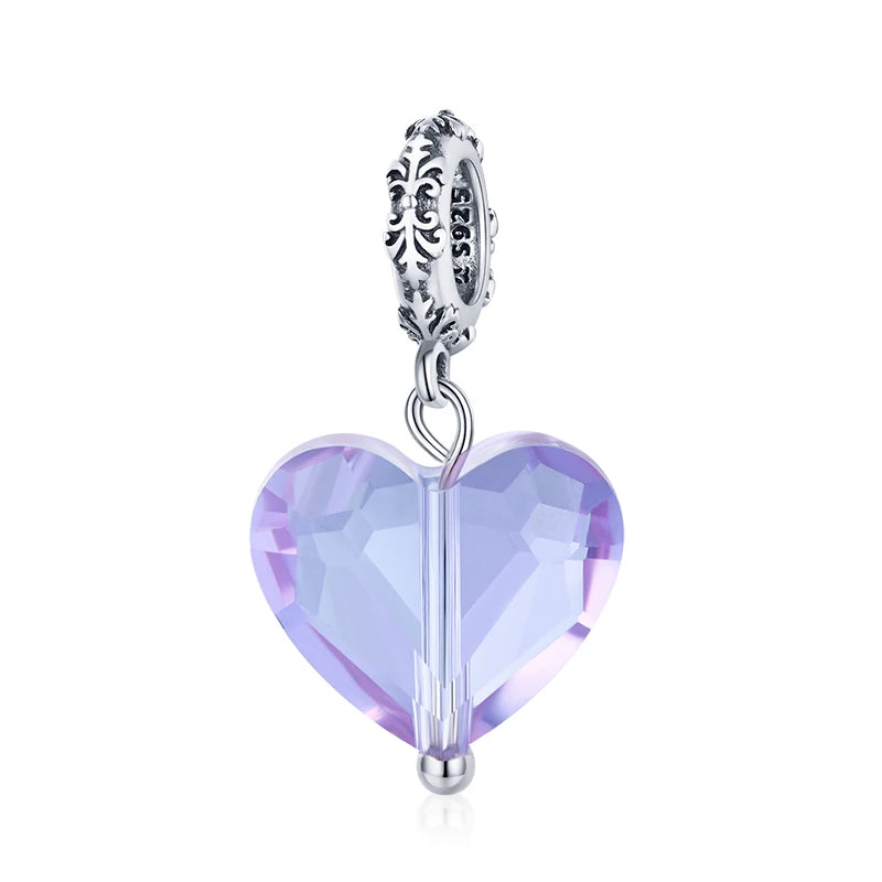 WOSTU 925 Sterling Silver Bee Dreamcatcher Wings Bead Charm Pendant Fit Original Bracelet Bangle Women DIY Fine Jewelry