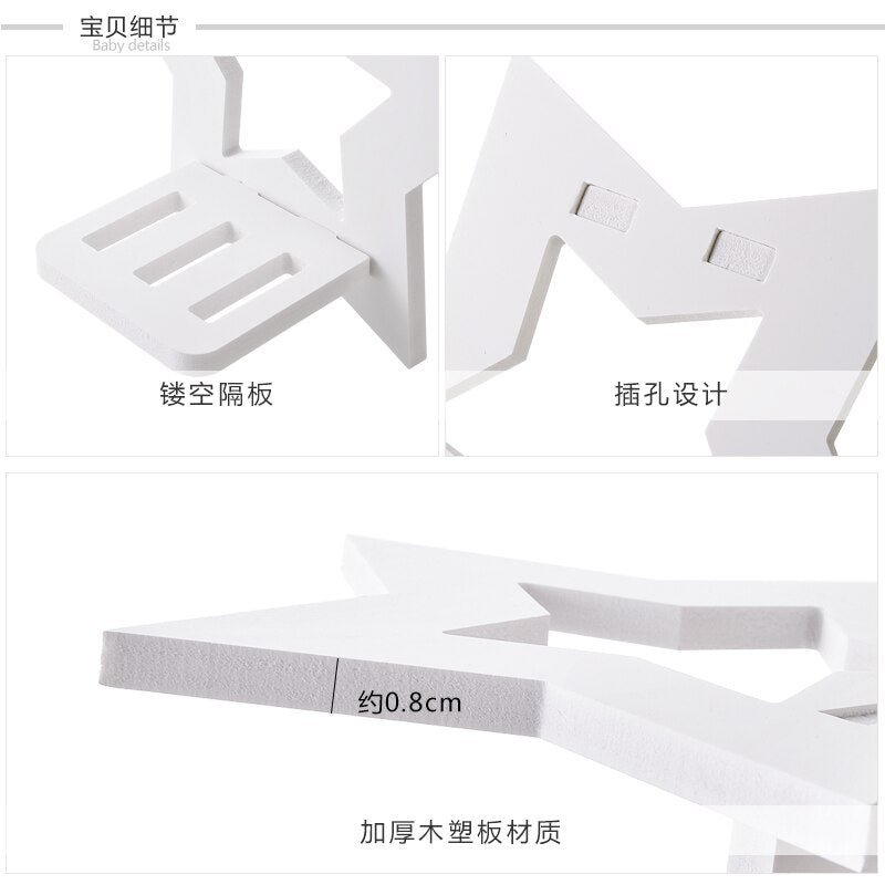Creative Wall Decorative Shelf Household Wall Water Culture Vase Flower Stand Wall Potted Storage Rack(not Include Bottle)