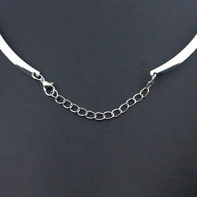 Snap Jewelry Women's Classic Torques 18mm Snap Button Necklace Boho Bohemian Necklaces & Pendants Unisex DIY Jewelry