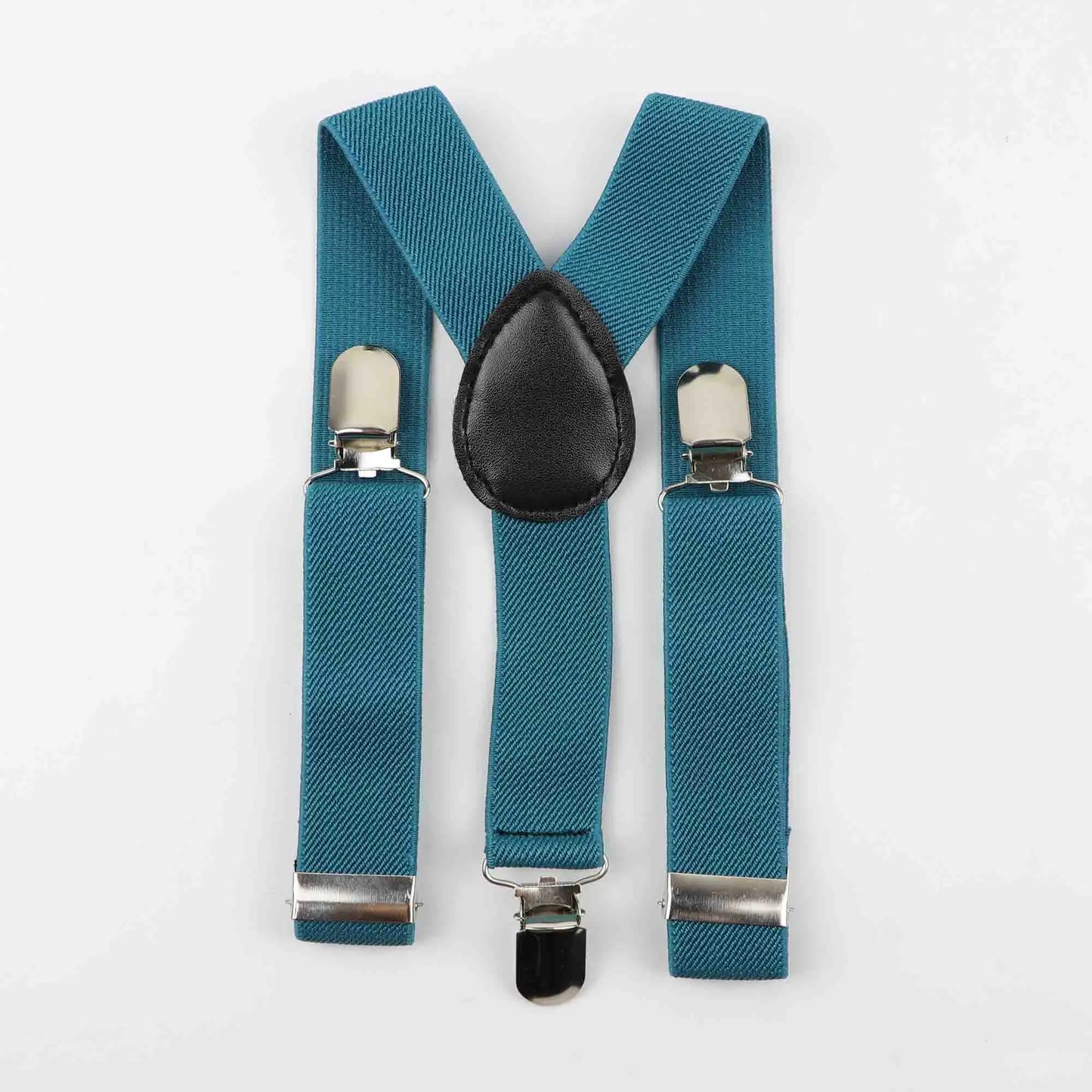 Solid Color Children Belt Baby Boys Suspenders Polyester Y-Back Braces Adjustable Elastic Kids