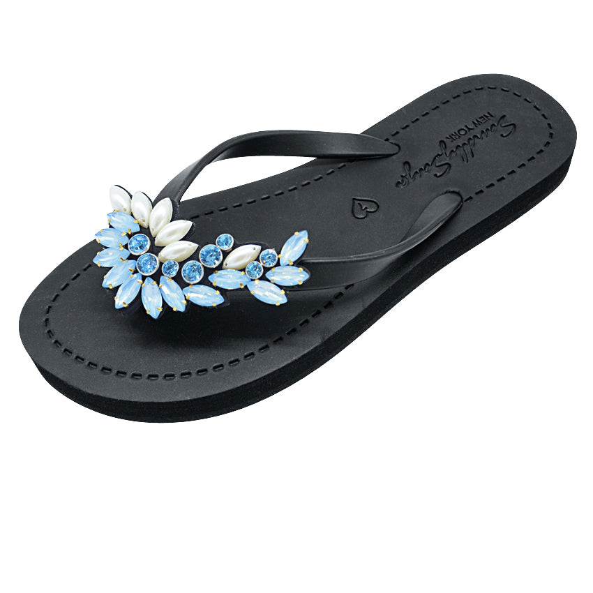 Manhattan Pearl- Flat Flip Flops Sandal