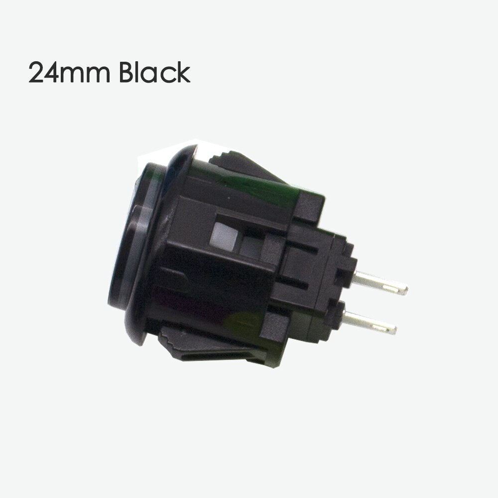 10 Pcs Transparent No LED Arcade 30mm Push Button Copy SANWA Replace OBSF-30 OBSN-30 for DIY Raspberry Pi MAME PC Pandora Game