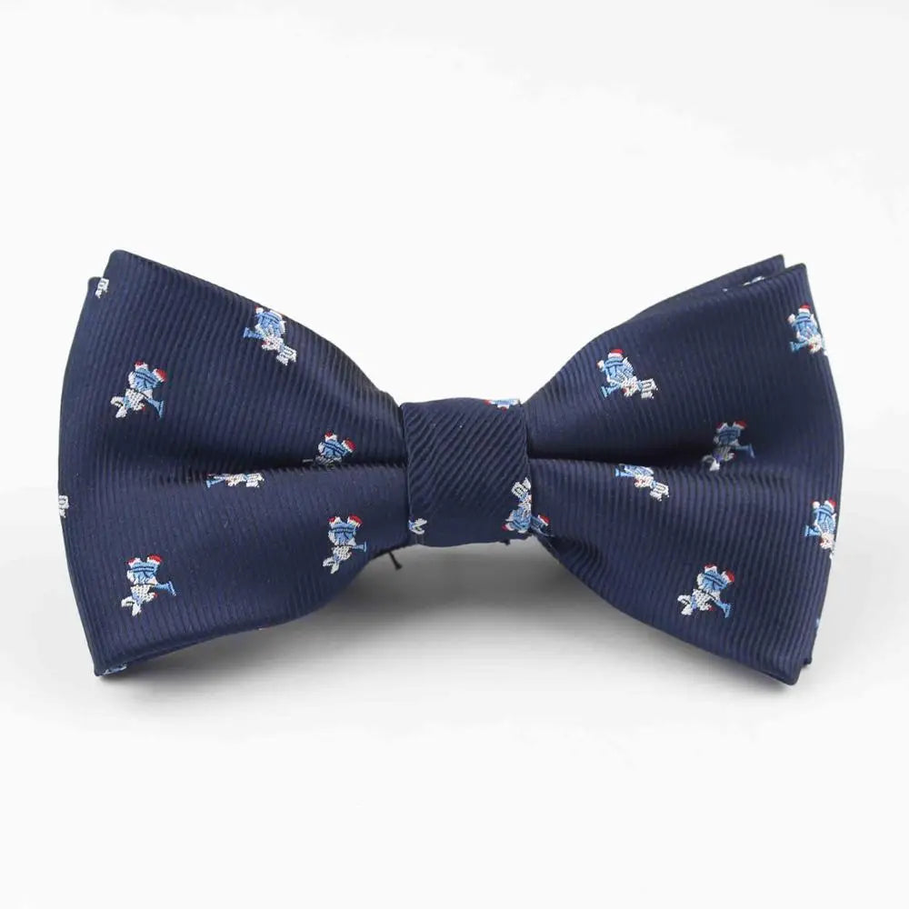 Plaid Children Bowtie Polester Bowties Baby Kid Kids Classical Pet Striped Butterfly Bow Tie Elk Bike Umbrella Dog Car