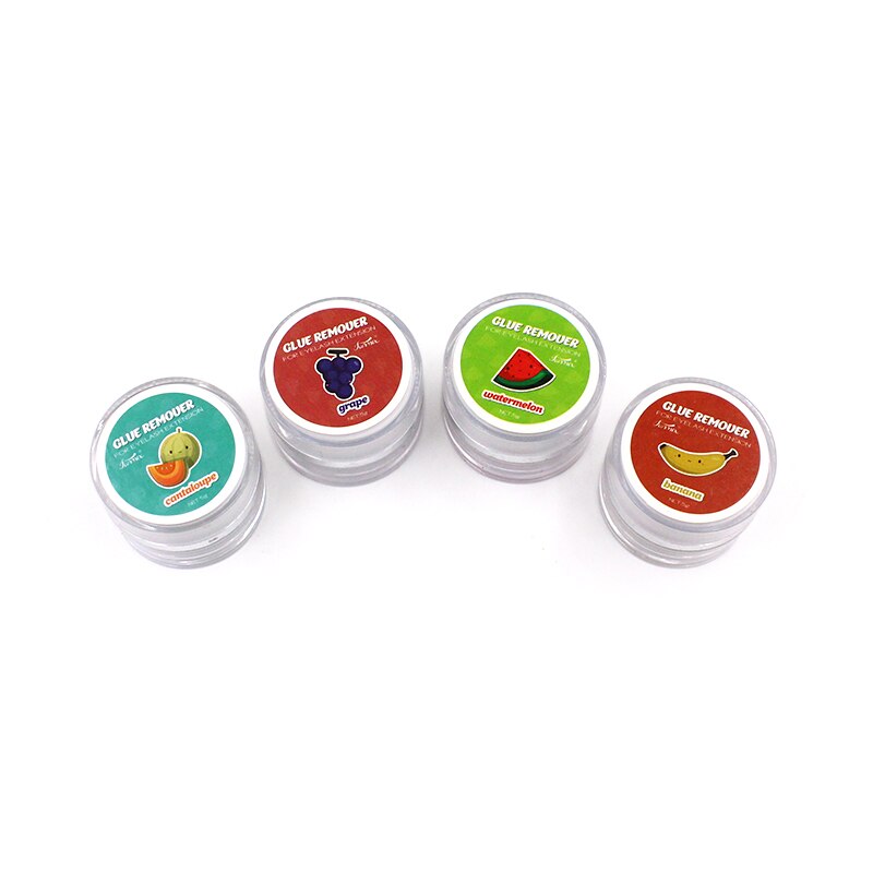 2019 FUNMIX New 5g Fruit Flavour Eyelash Extension Glue Remover Cream for Lashes Remover Makeup Tools