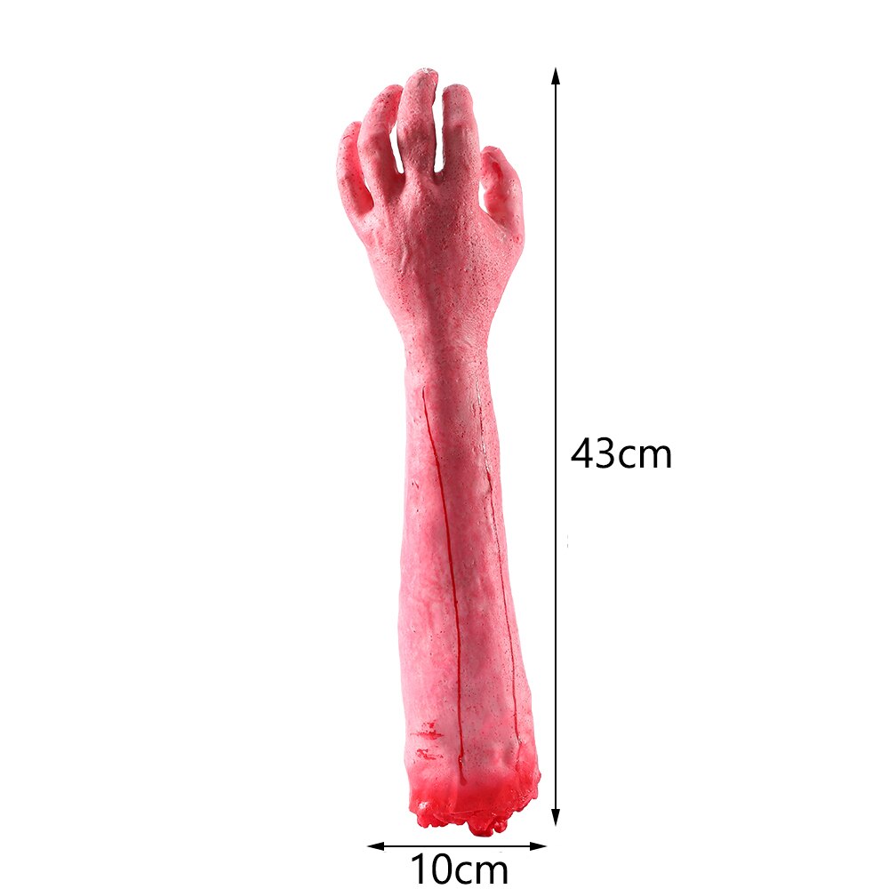 1Pc Halloween Horror Bloody Human Heart Brain Foot Arm Finger Halloween Decoration Halloween Party Haunted House Escape Ornament