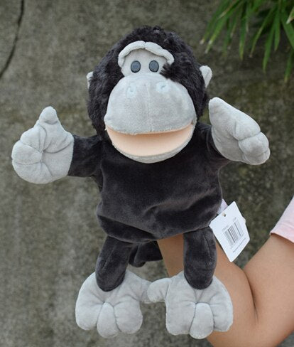 Animal Glove Puppets Adults Hand Living Puppet Dog Theater Doll Toys Plushies Story Talking Muppet Show Muppets Family Toy