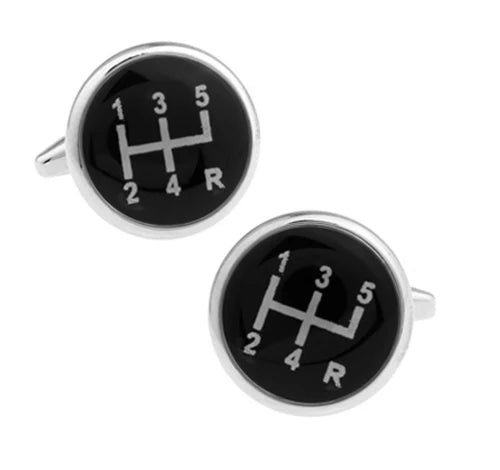 28 Styles Option New Arrival Men's Fashion Cufflinks Red Color Novelty Fire Engine Design Cuff Links retail