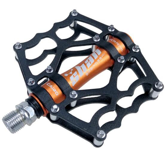2019 New MTB Mountain Bike Pedals Aluminum Alloy CNC Bike Footrest Big Flat Ultralight Cycling BMX Pedal