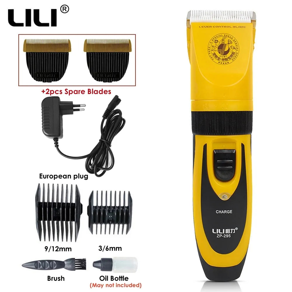 Lili ZP295 35W Electric Scissors Professional Pet Hair Trimmer Animals Grooming Clippers Dog Hair Trimmer Cutters 110-240v AC