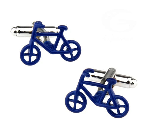 28 Styles Option New Arrival Men's Fashion Cufflinks Red Color Novelty Fire Engine Design Cuff Links retail