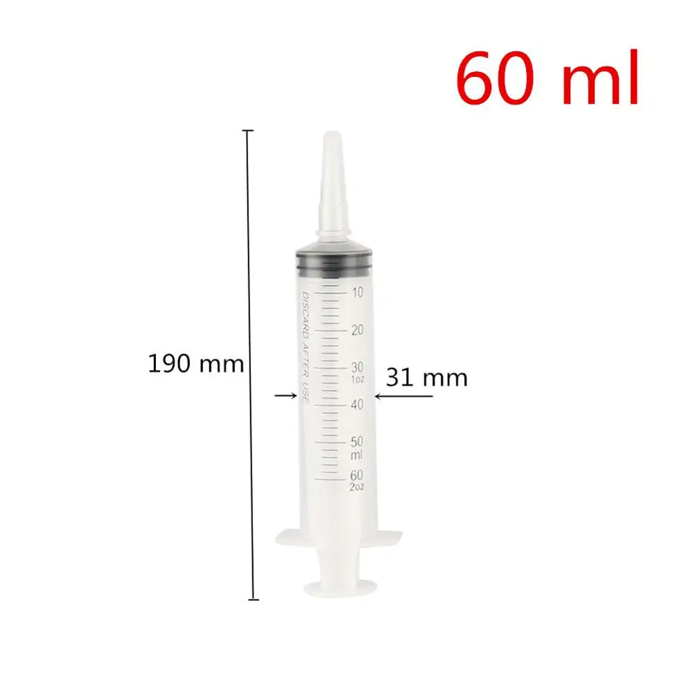 60ml/100ml/150ml Birds Feeding Syringe Parrot Pigeons Quail Feeding Syringe Immature Animal Rearing Breeding Accessories
