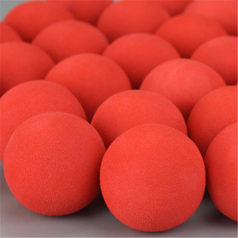 30pcs 42mm EVA Foam Golf Soft Sponge Monochrome Balls for Outdoor Golf Practice Balls for Golf/Tennis Training Solid 9 Colors