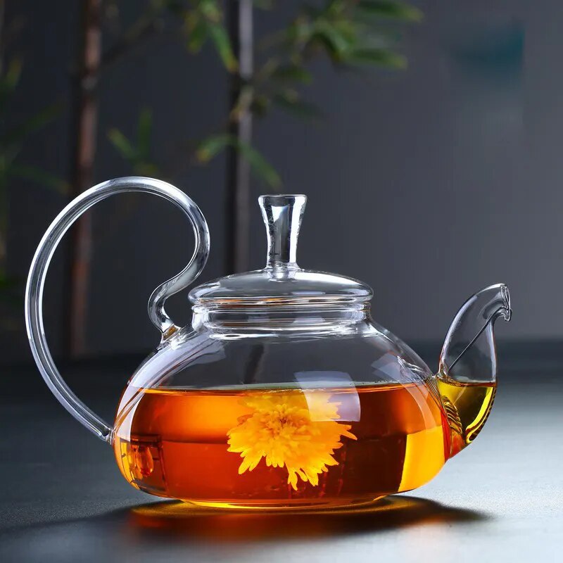 High Borosilicate Heat-Resistant Glass Teapot Chinese Glass Teapots Household Hi