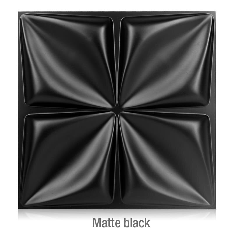 9.8ft/3m 12pcs 50x50cm 3D Wall Sticker Decor Blinds Line Living Room Wallpaper Mural Waterproof 3D Wall Panel Bathroom Kitchen
