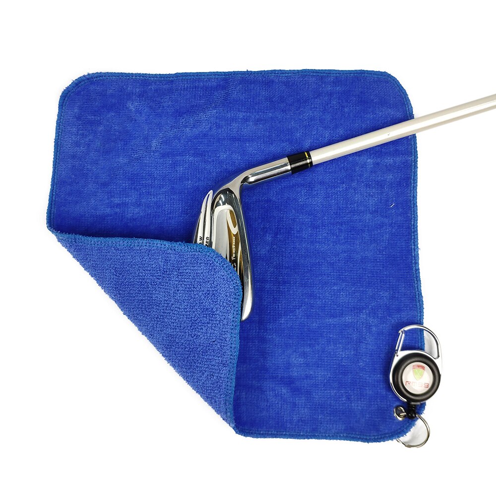 Golf Towel Cotton Mini Clean for Golf Clubs Tool Three Colours Are Optional