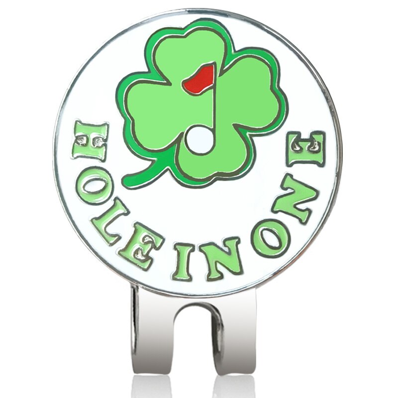New Golf Ball Mark+Golf Hat Clip Magnetic Alloy Marker Golf Accessories Eagle Tiger One Putter Flog Wine Glass Lucky Clover