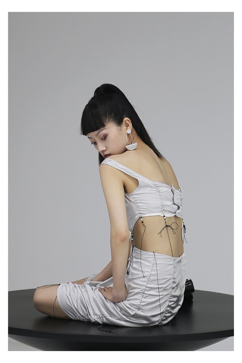 Kimmi Hollow Out Irregular Dress