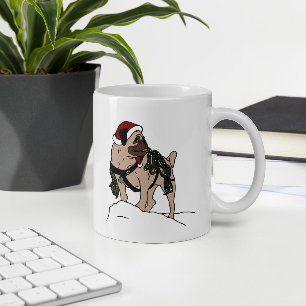 Vinny the Pug Christmas Mug #3