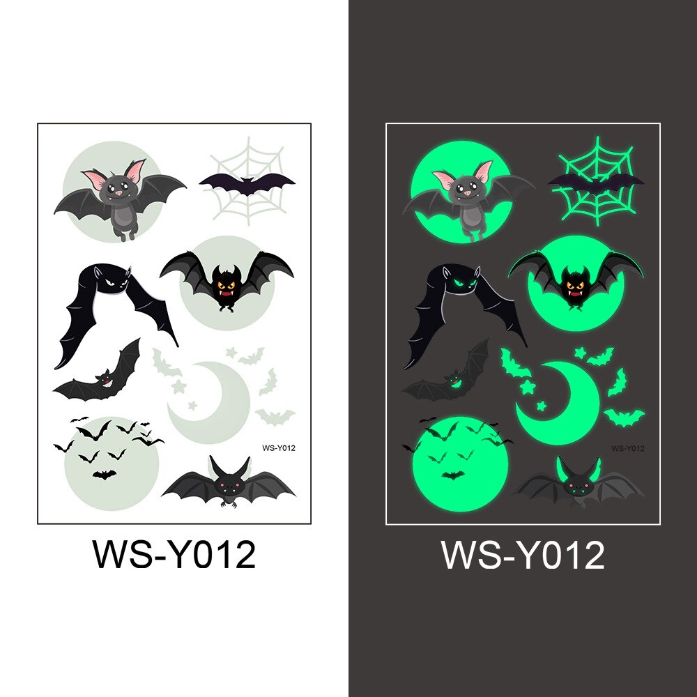 Horror Party Supplies Halloween Window Decoration Halloween Door Wall Decoration Sticker Scary Witch Halloween Home Decor