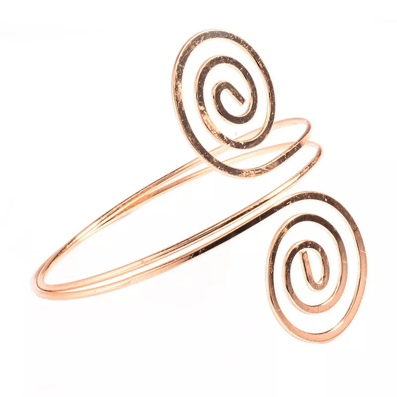 Arm Bracelet Adjustable Silver Gold Color Arm Cuff Bangle Pulseiras Bijoux Lover Bracelet Hip Hop Bangles for Women