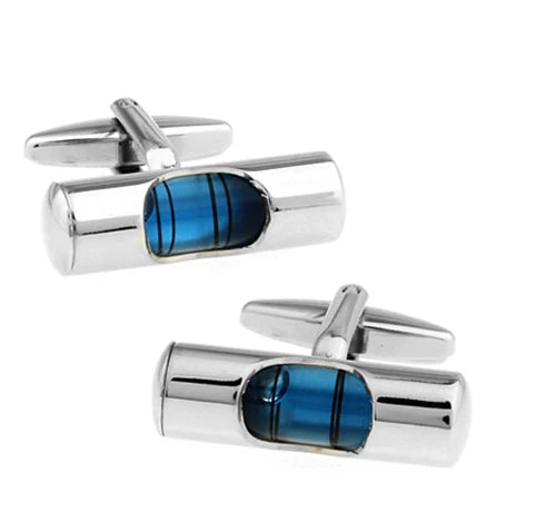 Cufflinks Retail Novelty Sail Design Blue White Color Sport Series Cufflinks for Men Cuff Links