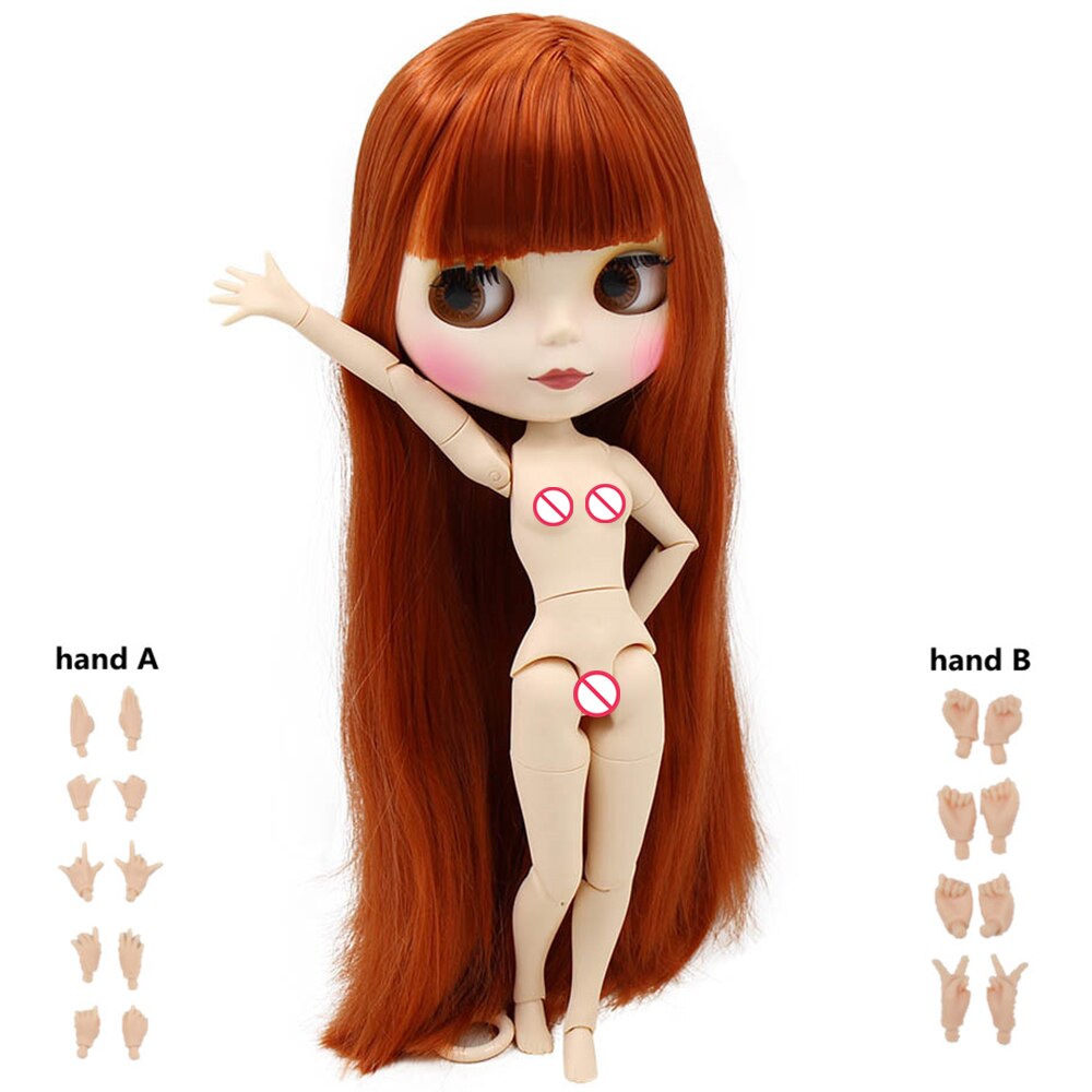 ICY DBS Blyth Doll 1/6 Joint Body DIY BJD Toys Fashion Dolls Girl Special Offer on Sale With Hand Set A&B