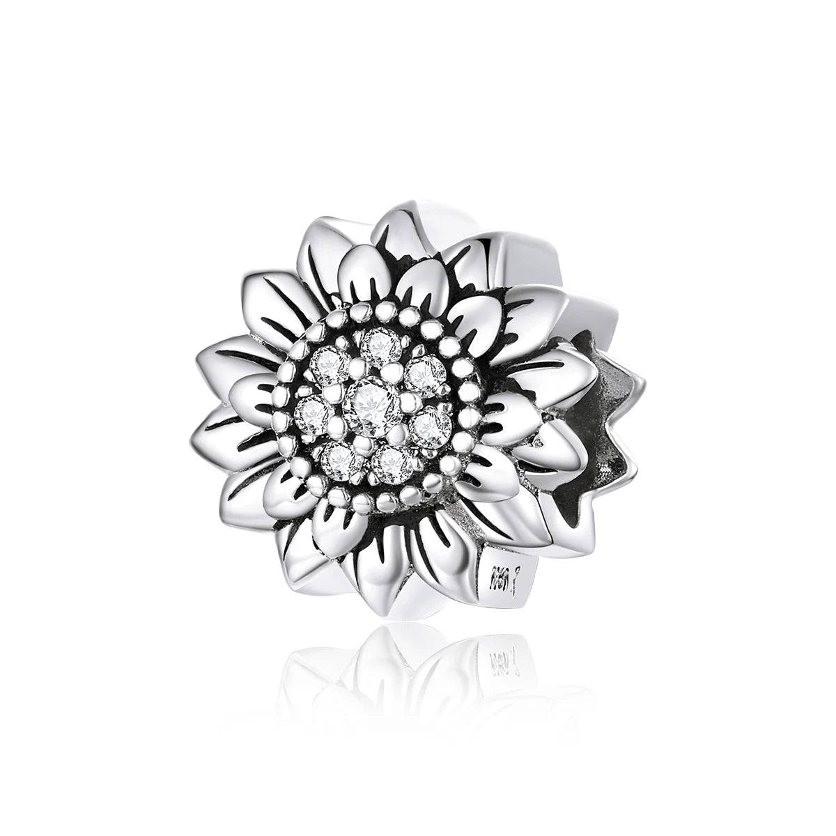BISAER 925 Sterling Silver Couple Girl Boy Pendant Charm Pineapple Strawberry Dessert Beads for Women Bracelet DIY Fine Jewelry