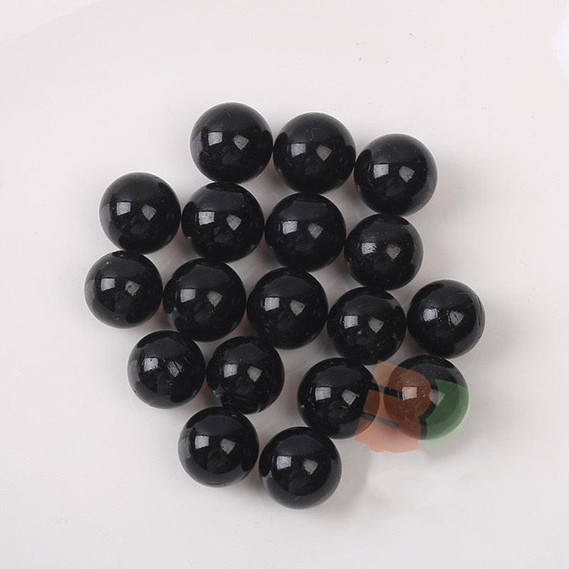 16mm Glass Marbles Balls Charms Clear Pinball Machine Home Decor for Fish Tank Vase Aquarium Toys for Kids Children 10PCS