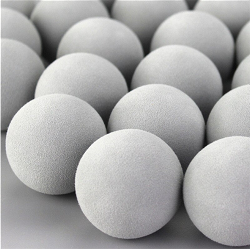 30pcs 42mm EVA Foam Golf Soft Sponge Monochrome Balls for Outdoor Golf Practice Balls for Golf/Tennis Training Solid 9 Colors