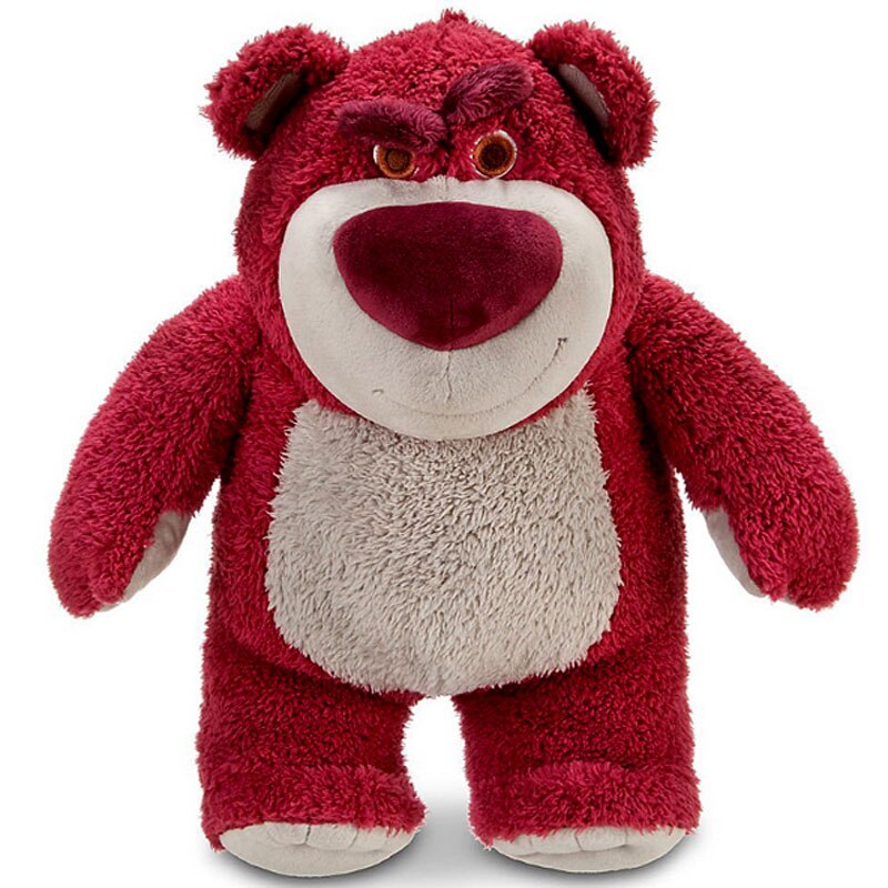 21cm Disney Toy Story Lotso Strawberry Bear Plush Toys With Strawberry Smell Stuffed Super Soft Kids Doll for Children
