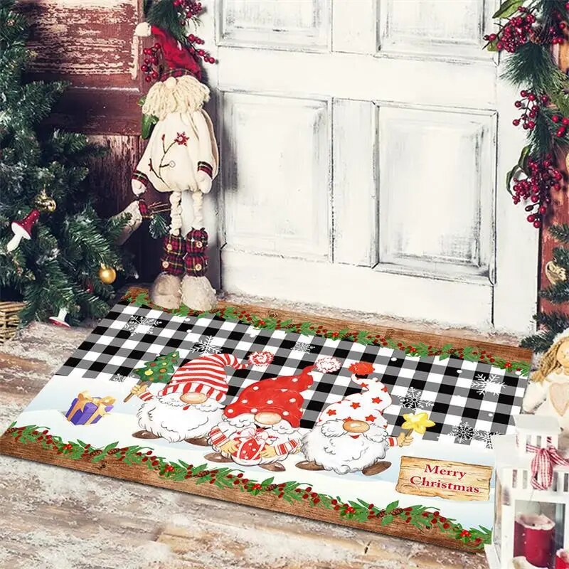Waterproof Christmas Dining Tablecloth / Xmas Dining Chair Covers Christma
