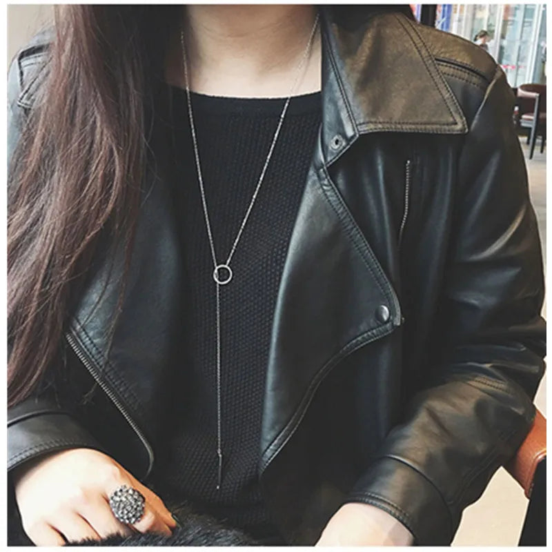 New Fashion Heart Leaf Moon Pendant Necklace Crystal Necklace Women Holiday Beach Statement Jewelry