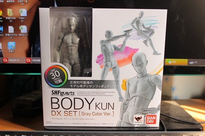 14cm Artist Art Painting Anime Figure SHF Sketch Draw Male Female Movable Body Chan Joint Action Figure Toy Model Draw Mannequin