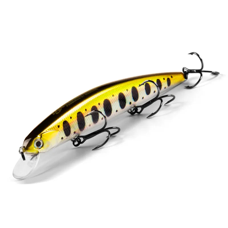 BEARKING for Artificial Fishing Lures Minnow Quality Wobblers Baits 13cm 21g Suspending Hot Model Crankbaits Popper
