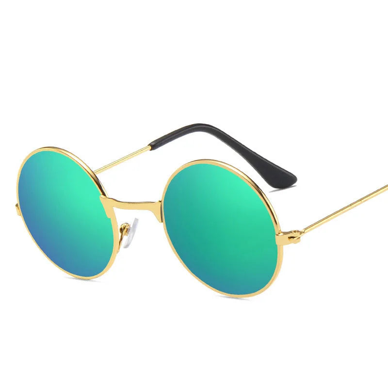 LeonLion 2023 Round Sunglasses Children Luxury Brand Sunglasses Children Cute Glasses for Boy/Girl Mirror Oculos De Sol Feminino