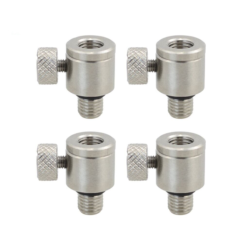 Carp Fishing Quick Change Connector for Rod Pod Bank Sticks Buzzer Bars Stainless Steel AQ204