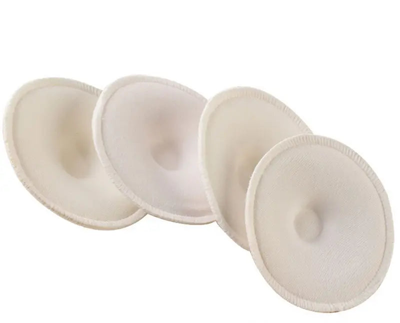 4Pcs Breast Pads Anti-Overflow Maternity Nursing Pad Baby Feeding Breastfeeding Washable Breathable Absorbency Mom Necessary