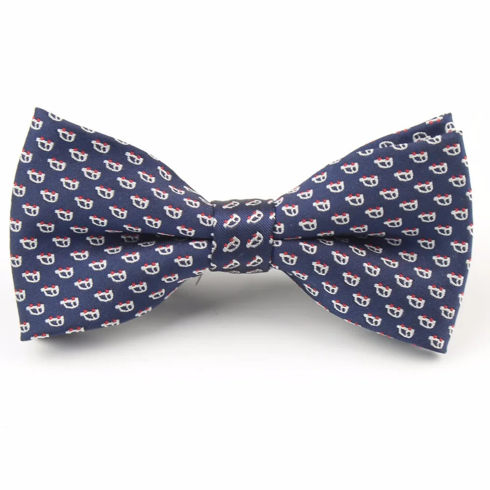 Plaid Children Bowtie Polester Bowties Baby Kid Kids Classical Pet Striped Butterfly Bow Tie Elk Bike Umbrella Dog Car