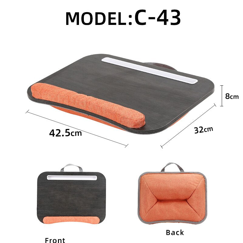 MUMUCC Lap Desk Multifunctional Pillow Soft Base Laptop Desk Office Furniture Sofa Stand Lazy Bed Desk Gaming Desk Laptop Stand