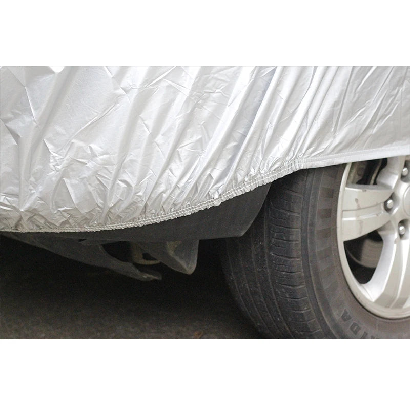 Buildreamen2 Universal Car Cover Sunshade Rain Snow Dust Frost Resistant Car-Cover UV-Anti Sun Dustproof