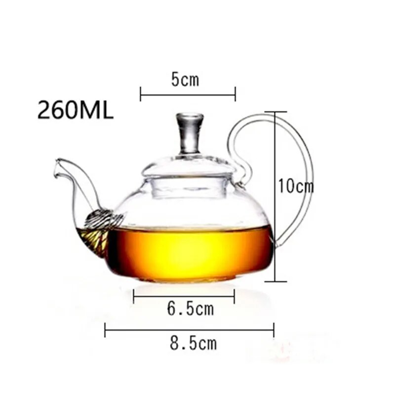High Borosilicate Heat-Resistant Glass Teapot Chinese Glass Teapots Household Hi