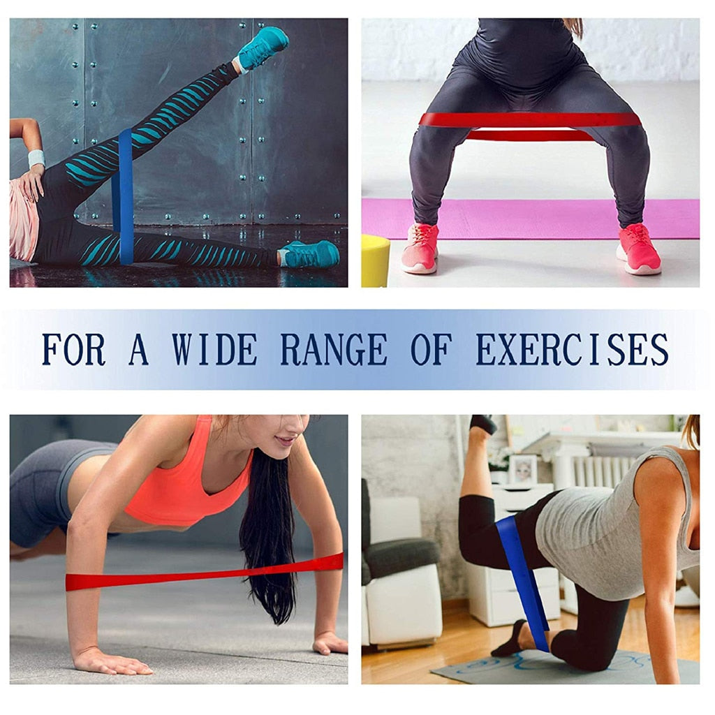 Ride Force Gym Fitness Gum Resistance Bands for Yoga Stretch Pull Up Assist Rubber Crossfit Exercise Training Workout Equipment