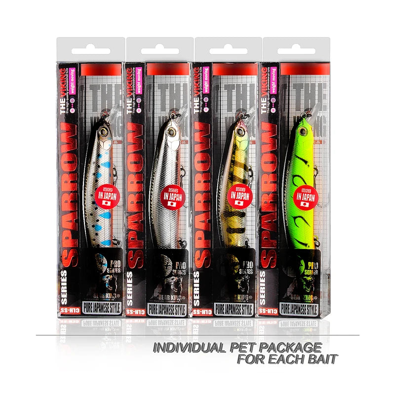 Bearking 11cm 17g Magnet Weight System Long Casting New Model Fishing Lures Hard Bait Dive 0.8-1.2m Quality Wobblers Minnow