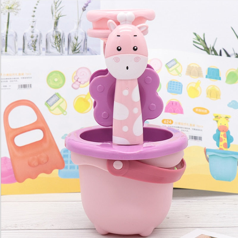 Summer Beach Toys for Kids Animal Model Seaside Beach Toys Digging Sand Tool With Shovel Water Game Play Swimming Bath Toys