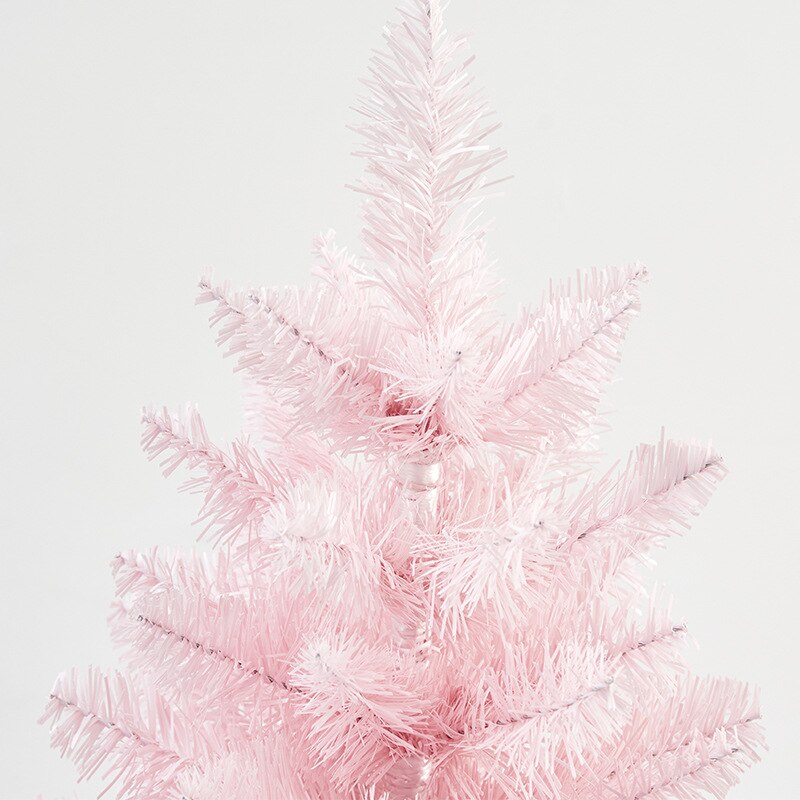 Artificial Christmas Tree 60CM Pink Classic Xmas Pine Tree With Plastic Stand Ar